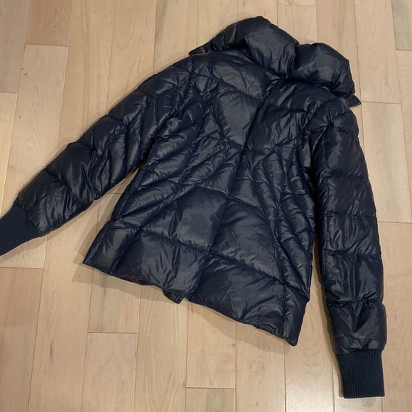 Add down navy puffer quilted down warm jacket 6 - Picture 11 of 13